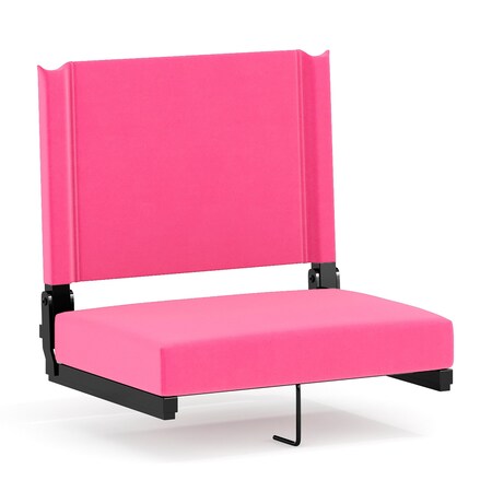 Flash Furniture Pink Stadium Chair XU-STA-PK-GG
